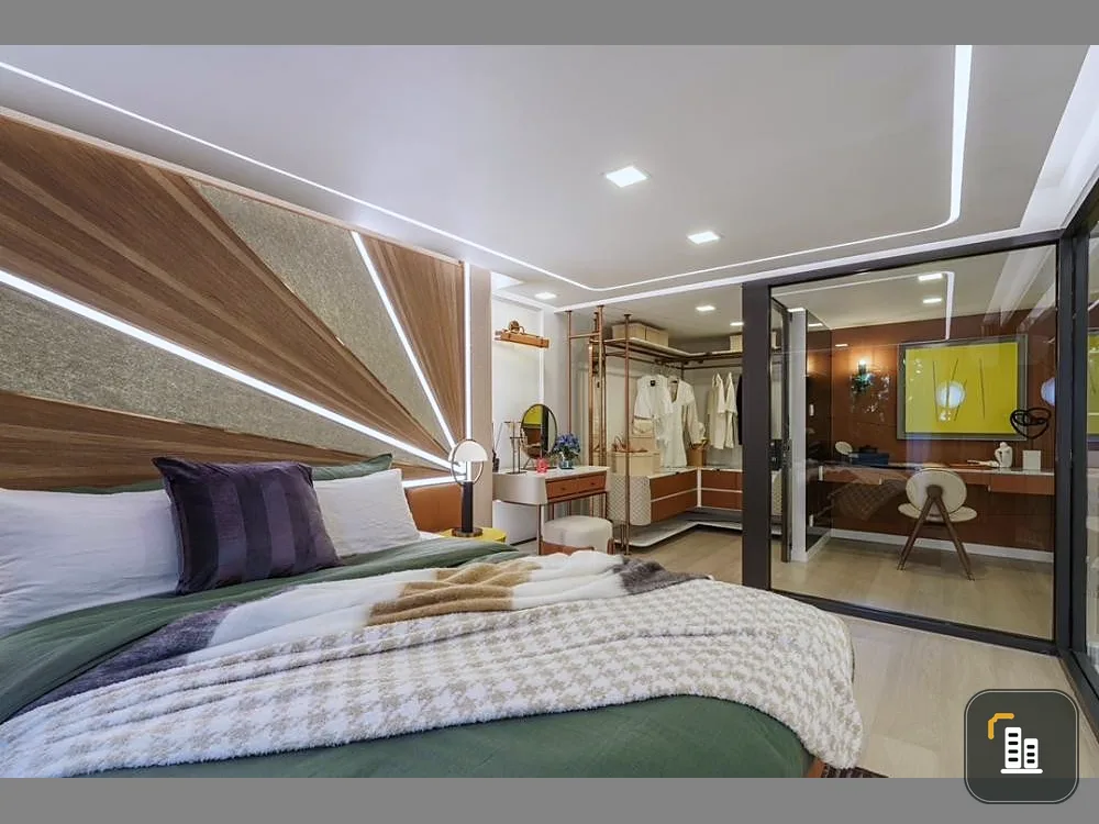 Sale down payment Life Phahon-Lat Phrao Spacious room Comes with plenty of usable space. Hurry and reserve now. Don't miss it.