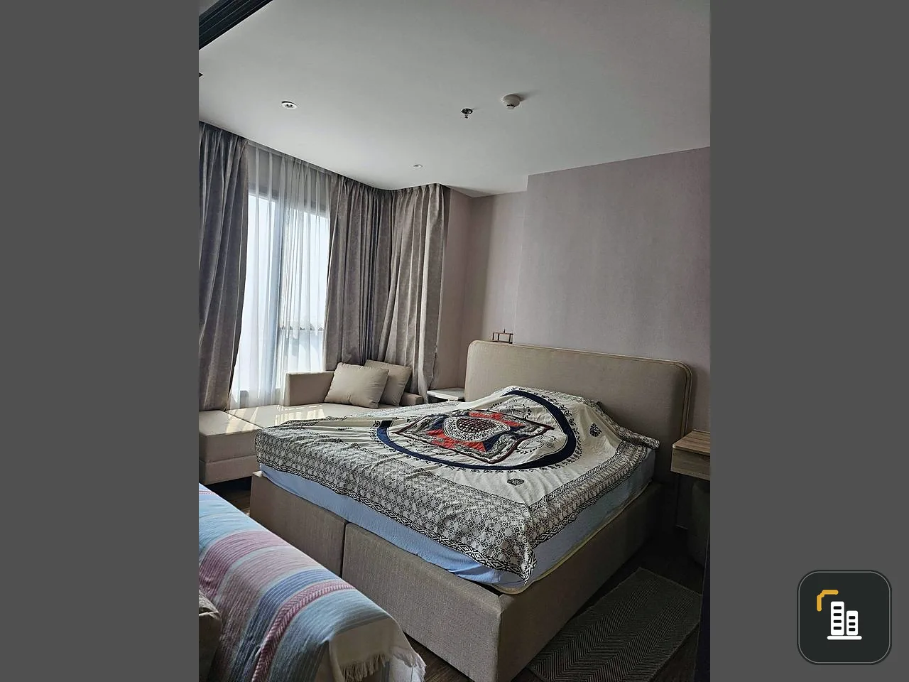 For rent, Once Pattaya (North Pattaya), north direction, very cool breeze. Half sea, half city view Great atmosphere, urgent