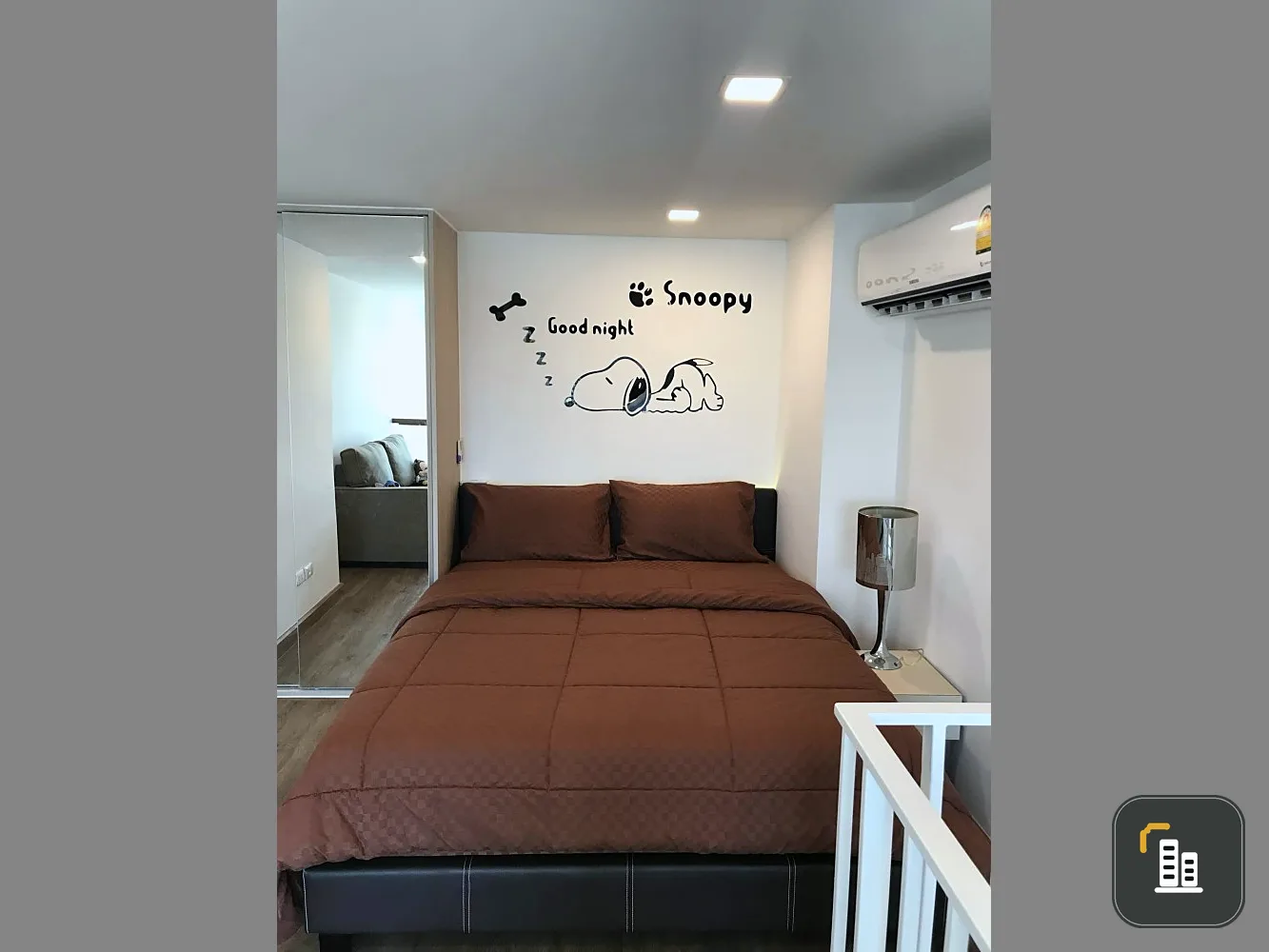 For rent, Laguna Beach Resort 2 (Jomtien), duplex room, high ceiling, open, comfortable, overlooking the pool, not booking is missing out.