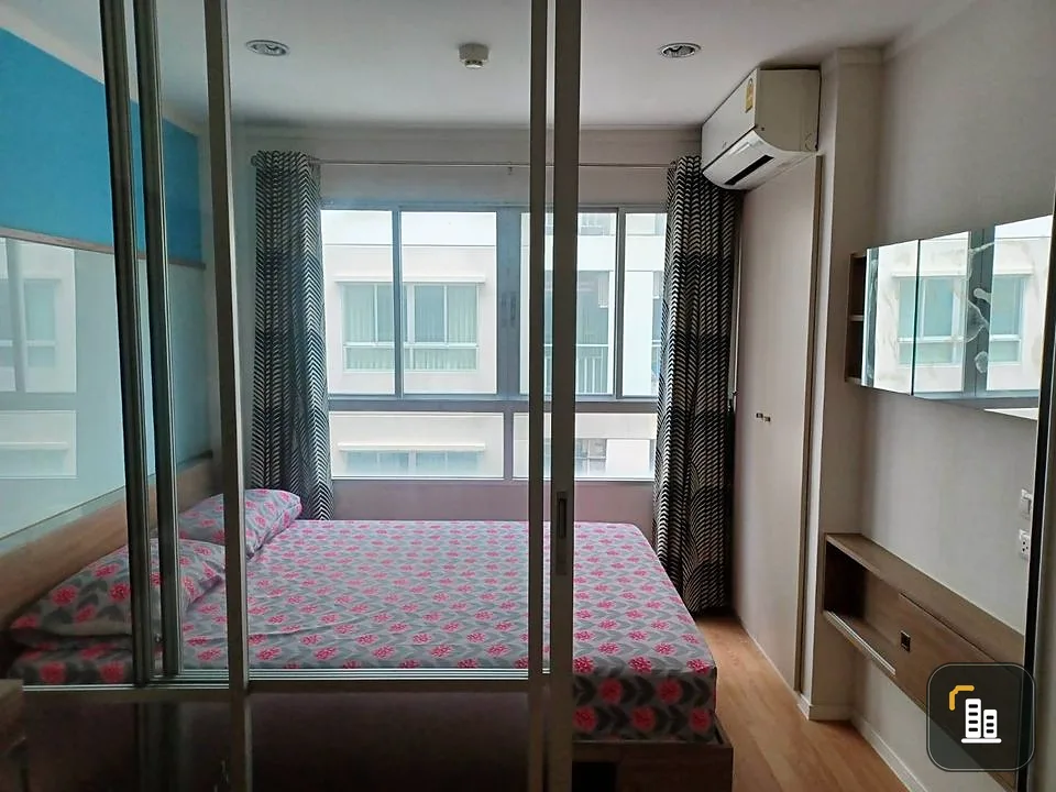Condo for sale Lumpini Ville Sukhumvit 109 - Bearing, furnished + appliances ready. You can drag your bag here.