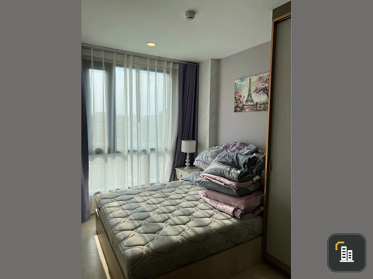 For sale: Knightsbridge Phahonyothin-Interchange. The room is divided into proportions, good location, convenient travel. If you miss it, you'll regre