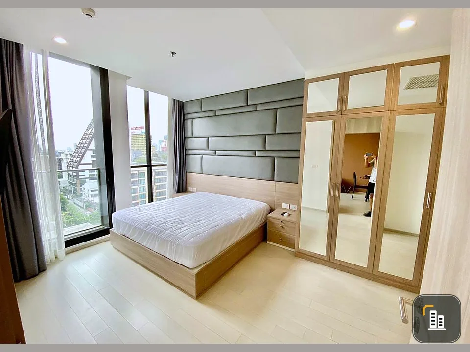 For rent, Noble Ploenchit, built-in bedroom, very wow, large room size, not cramped, meets every need.