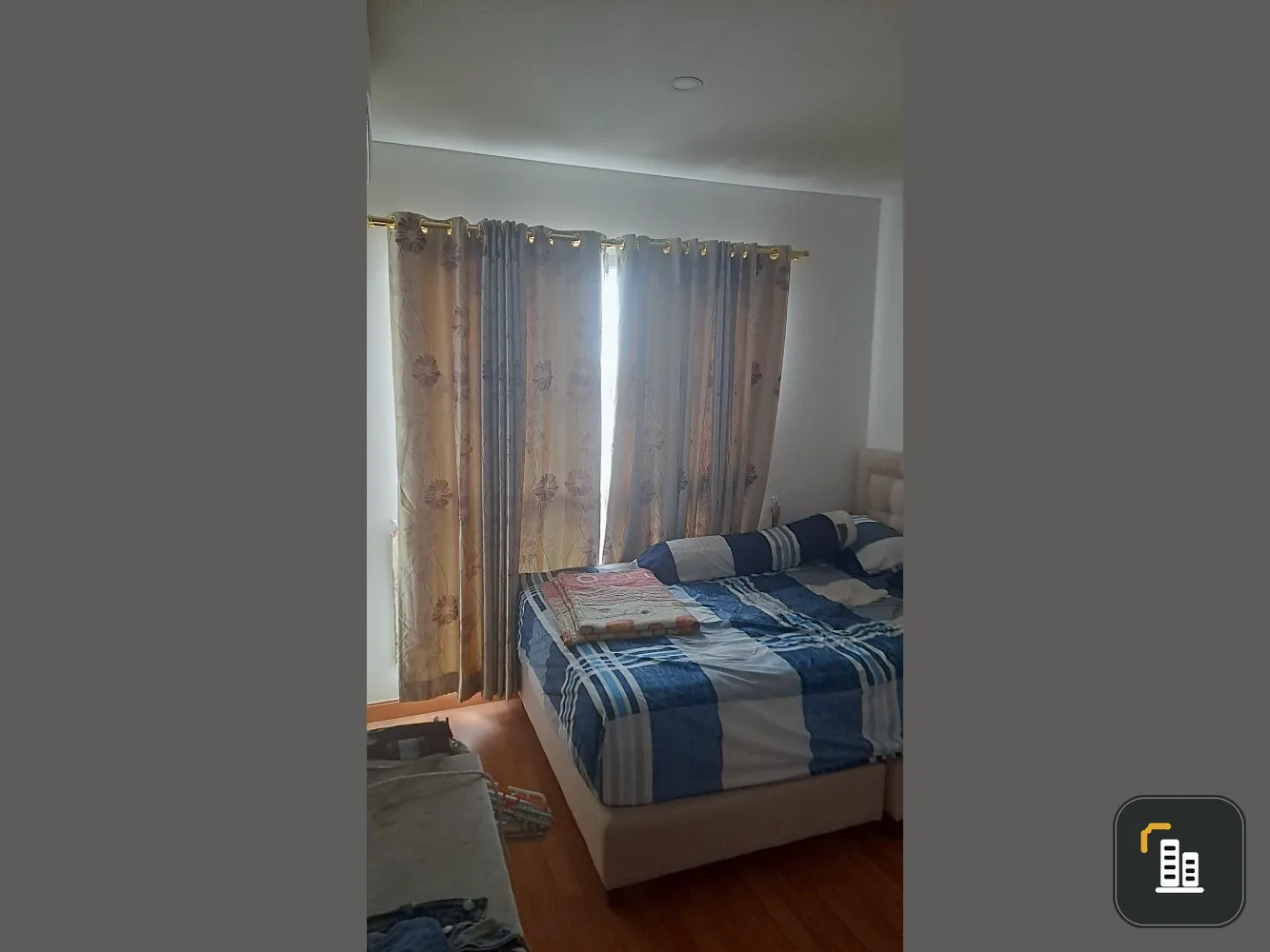 For rent: Lumpini Place Rama 3-Riverside, 16th floor, white room, comfortable to the eye, very beautiful view, book first, get it first.