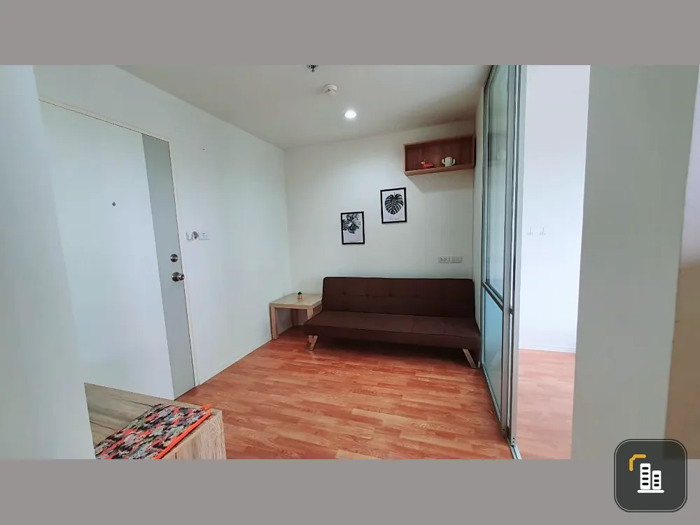 For sale: Lumpini Ville Nakhon In-River View, 11th floor, Building B, swimming pool view, partitioned room, fully furnished, ready to move in. Book no
