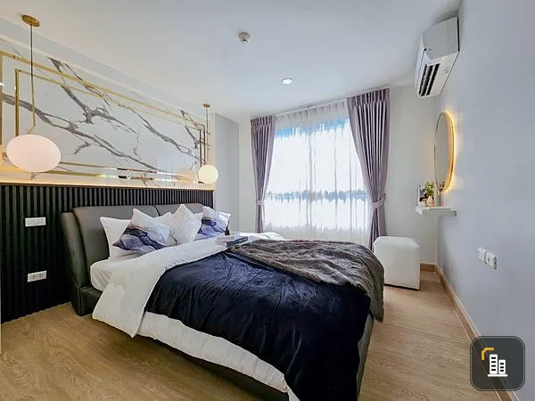For sale: The Niche ID Rama 2-Daokhanong, corner room, beautifully decorated, luxurious, complete with amenities, all in one place.