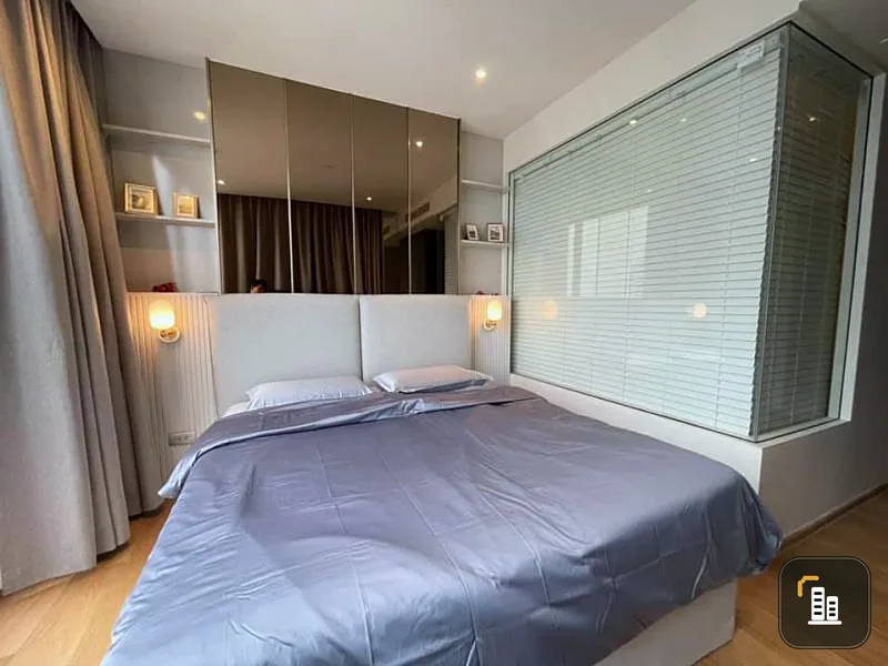 Condo for rent, Ashton Asoke-Rama 9, tightly decorated, furniture, electrical appliances. Ready to move in, book now