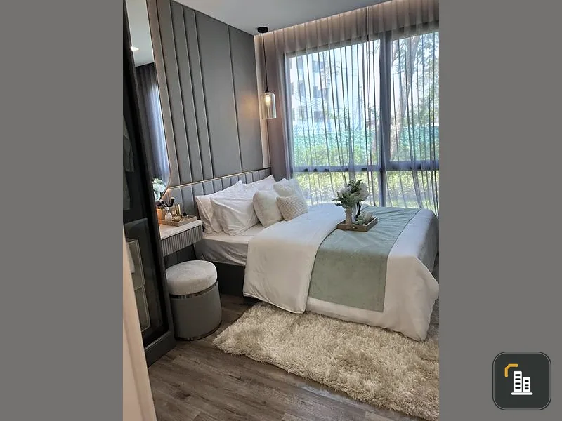 Selling down payment for Modiz Vault Kaset, 27 sq.m. unit on the 5th floor, north-facing balcony. Book now!