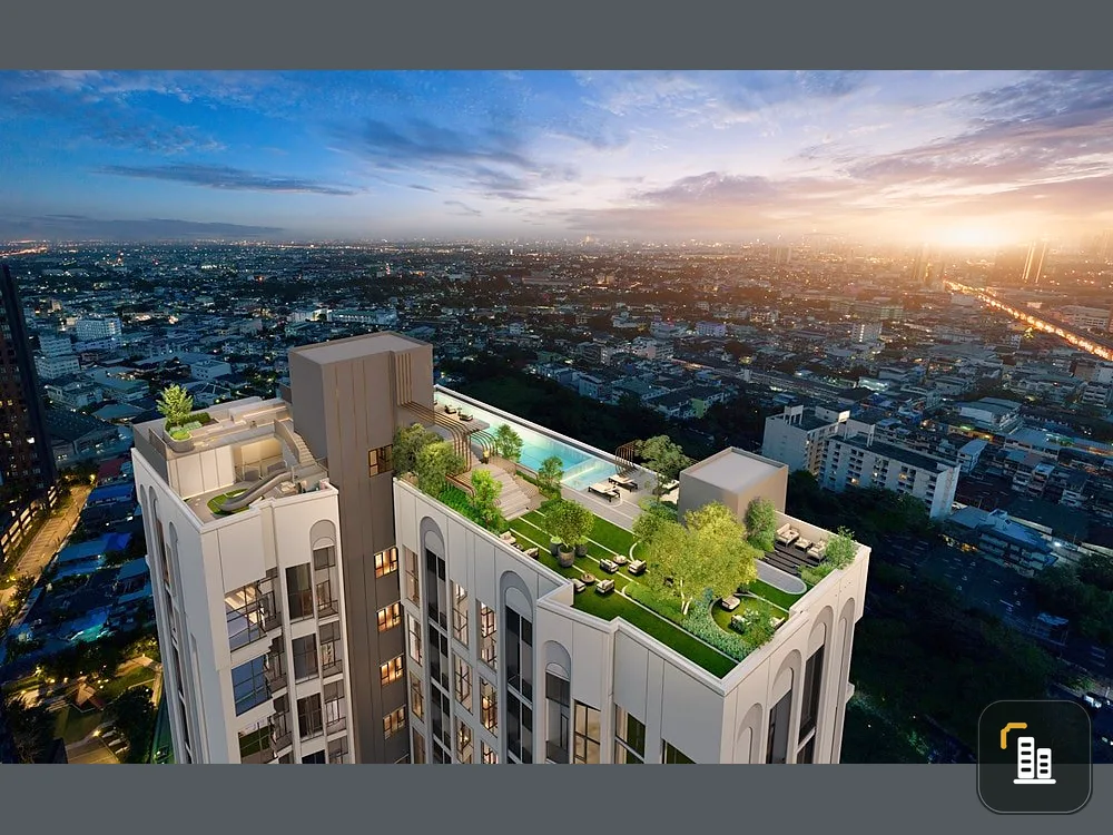 Selling down payment for Origin Place Phetkasem project, room DUO SPACE 1 BEDROOM + SMART CLOSET, hurry and reserve.