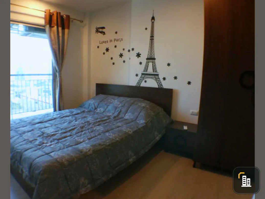 Quick sale, Aspire Rama 9, south balcony. very nice city view without any buildings to cover tempered glass film