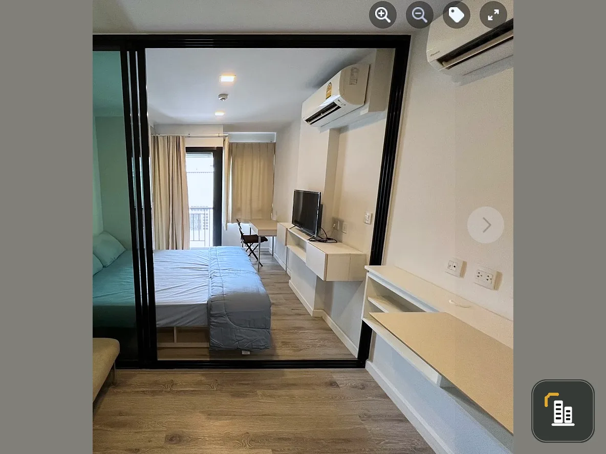 For sale, for rent, Pause Sukhumvit 103, fully furnished, electrical appliances, ready to move in, just carry your bags and ready to move in.