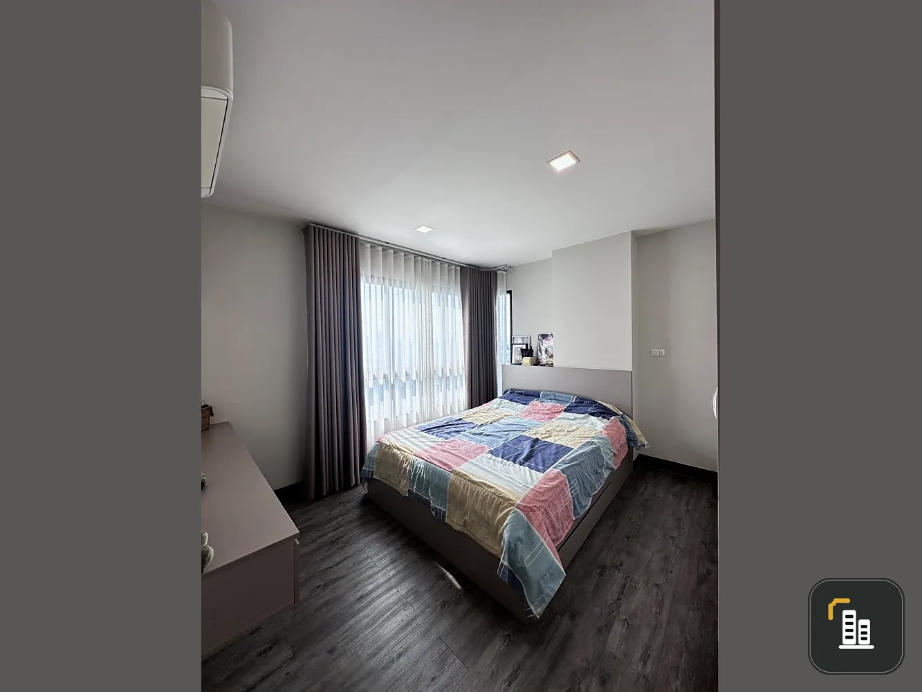 For sale, for rent!! Condo The Nine Pinklao-Charan, 2 bedrooms, corner room, spacious, comfortable, hurry up and book now!!