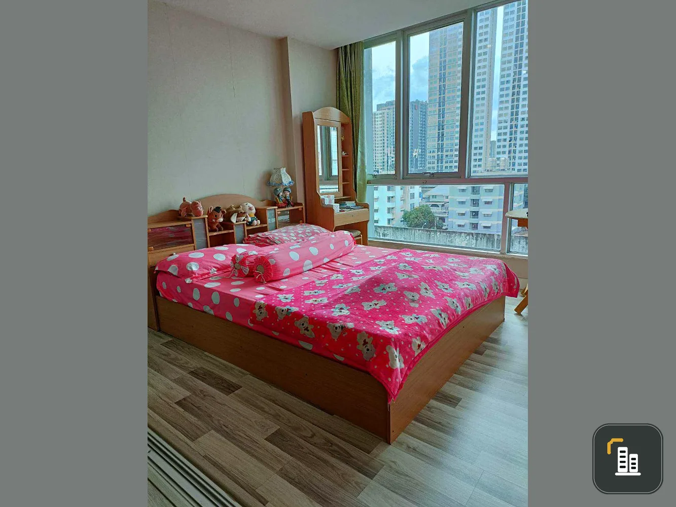 Condo for sale, The Cube Ramkhamhaeng, unblocked view, nice room, clean amenities, book now.