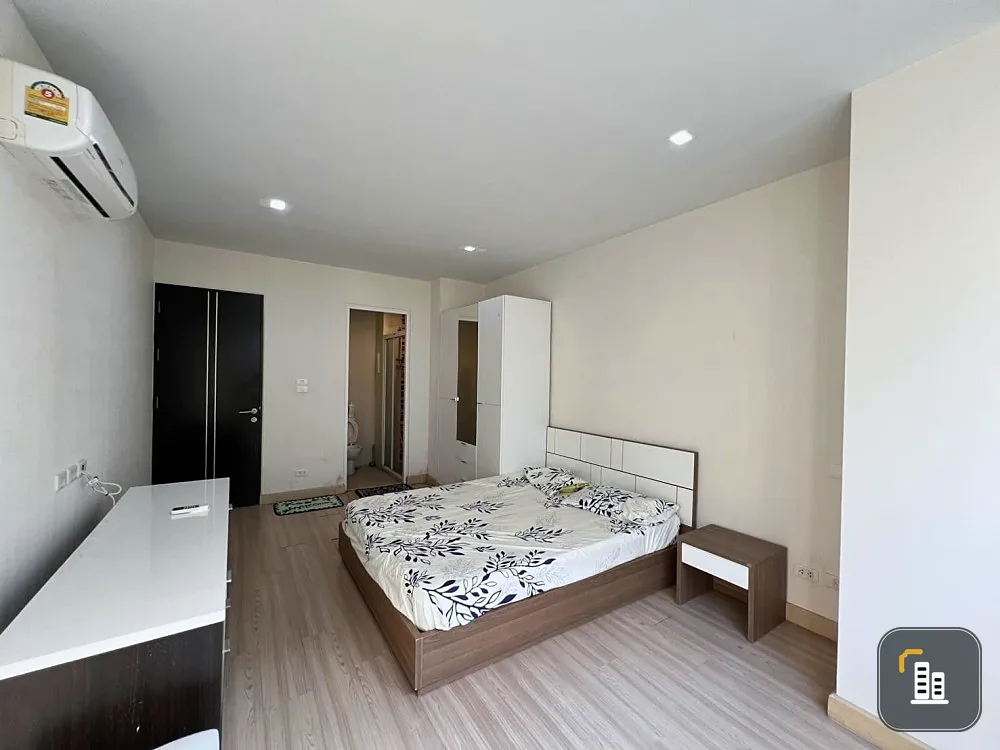 For sale Happy condo Lat Phrao 101, 2 bedrooms, 2 bathrooms, fully furnished, don't miss it, urgent.