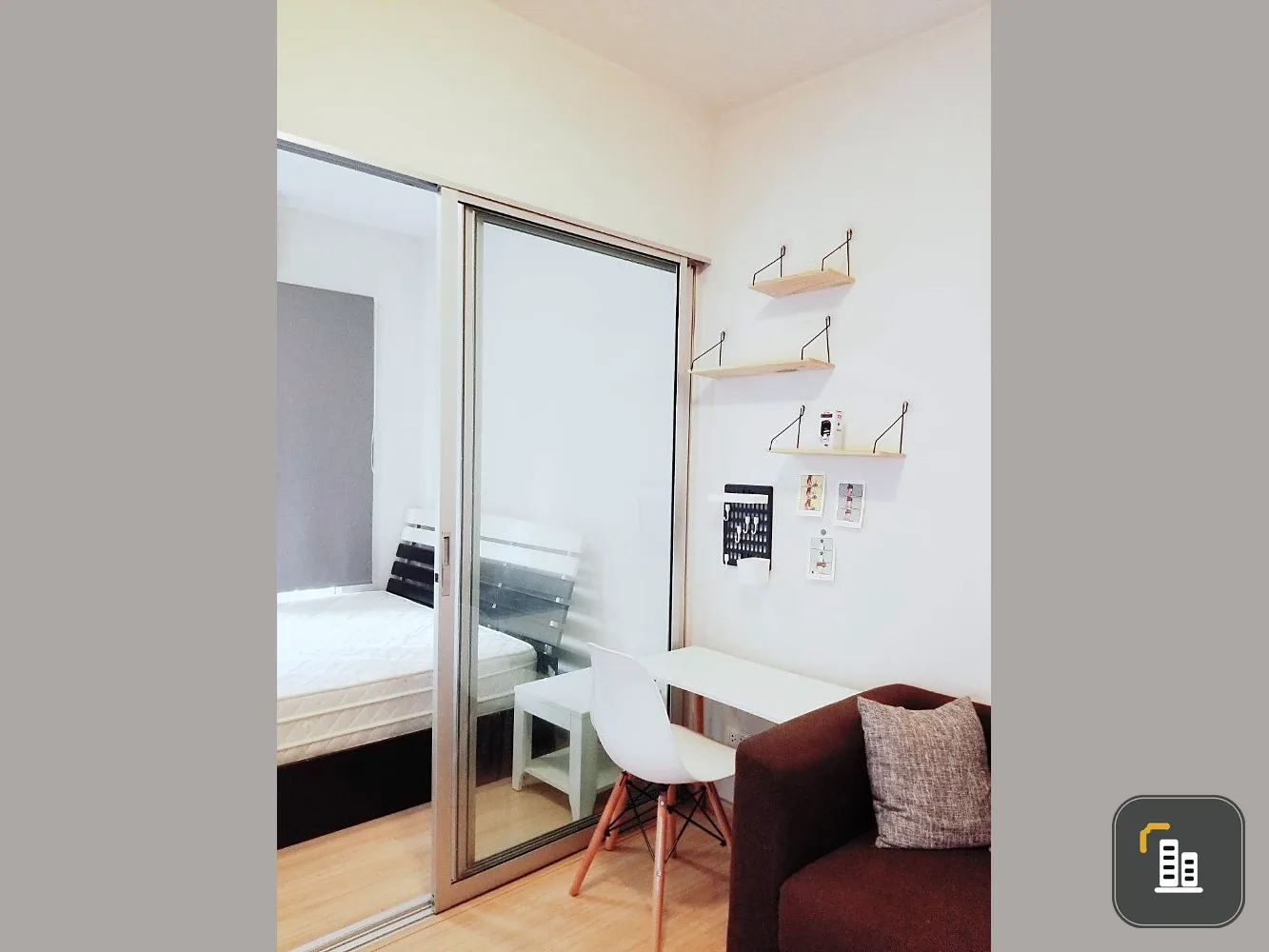 For sale Plum Condo Bang Yai Station, separated room. Comes with complete decorations. Reserve now quickly.
