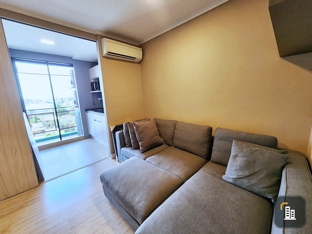 For sale, stylish @ Sukhumvit-Bangna, open view, easy on the eyes, super big screen TV. Comes with a very comfortable sofa. Book now, don't miss out.
