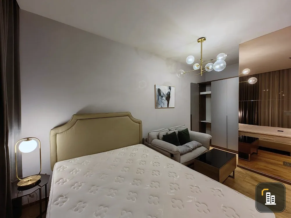 For rent!! Condo Park 24 Origin Phrom Phong, 43rd floor, Building 2, fully furnished, ready to move in, don't miss it!!