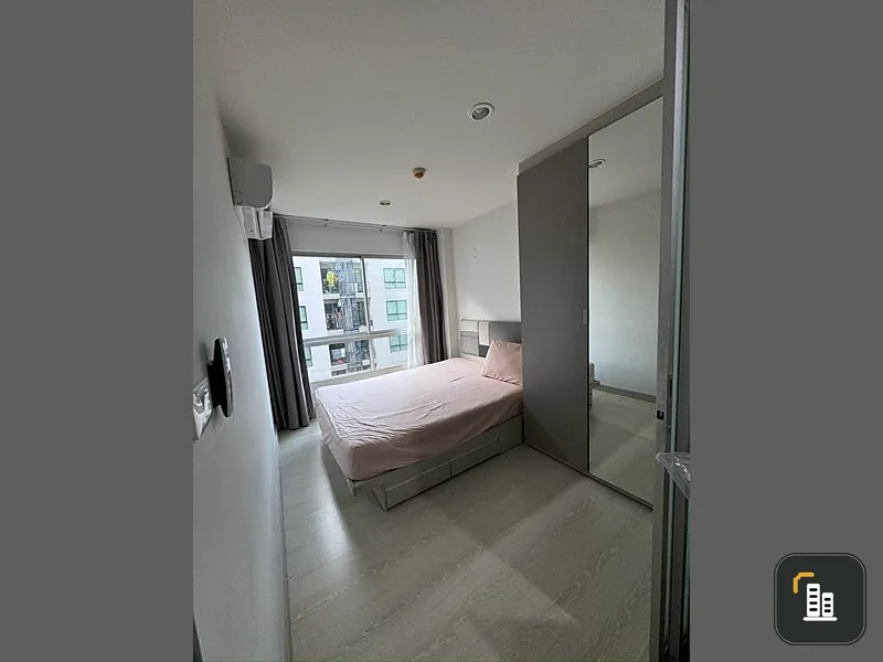 For sale, for rent, Niche ID Sukhumvit 113, 4th floor, comes with complete furniture and electrical appliances. Book now, don't miss it.