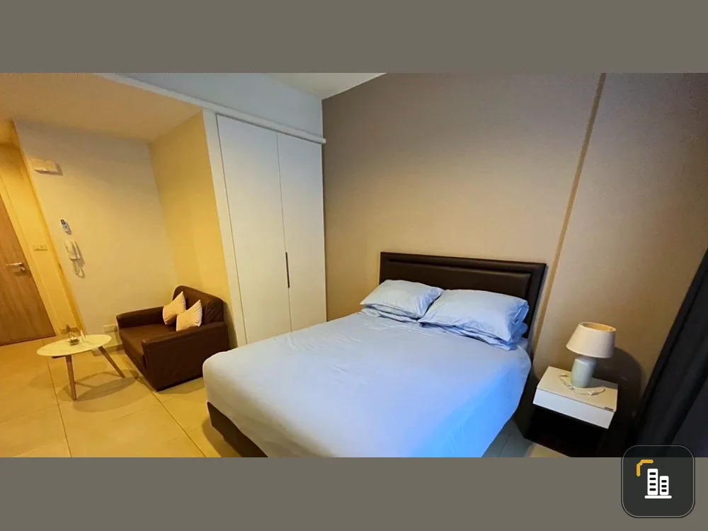 For sale or rent, Unixx South Pattaya (South Pattaya), studio room, fully furnished and electrical appliances ready to use, reservation required.
