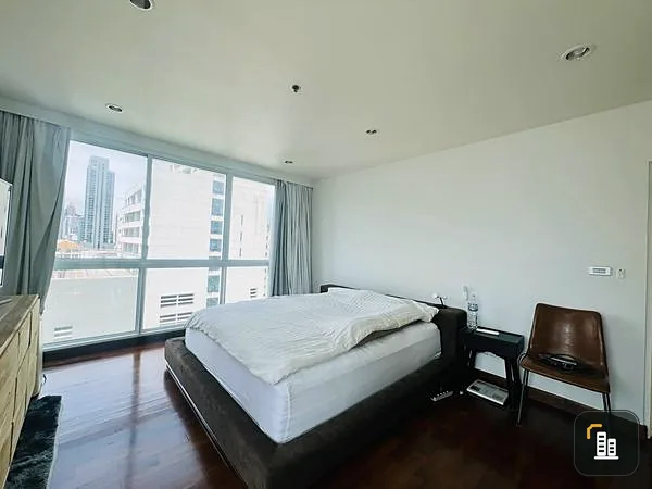 Condo for sale, Baan Siri Silom, corner room, large size, private, great view, can't miss out on booking.