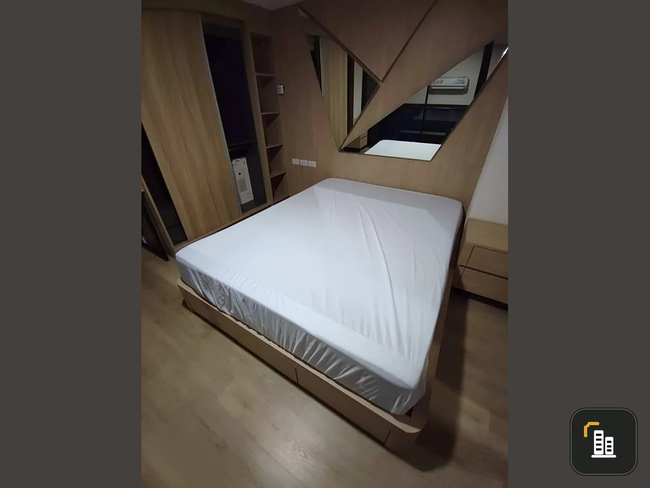 Condo for rent, Siamese Sukhumvit 87, 8th floor, duplex room, large size, spacious, comfortable, fully furnished, book now.