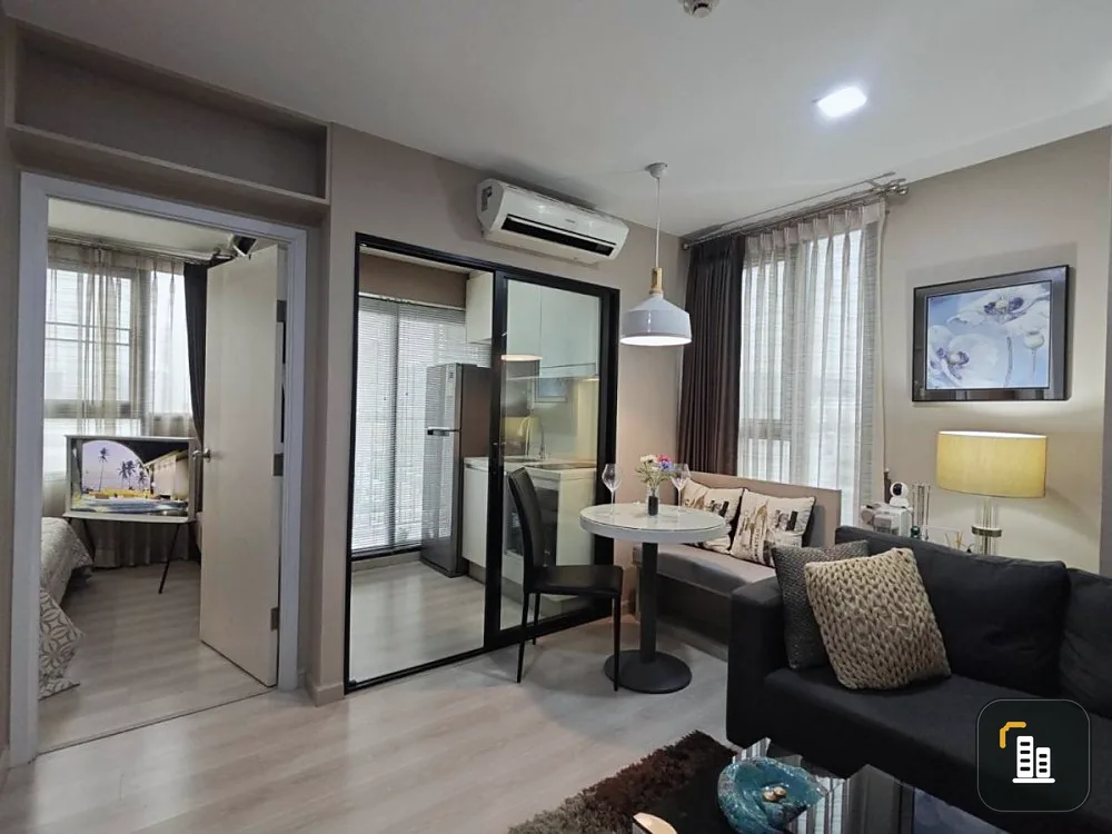 Urgent sale, Skyline Rattanathibet, 6th floor, corner room, private, beautifully decorated, comfortable to live in, don't miss out, reserve now.