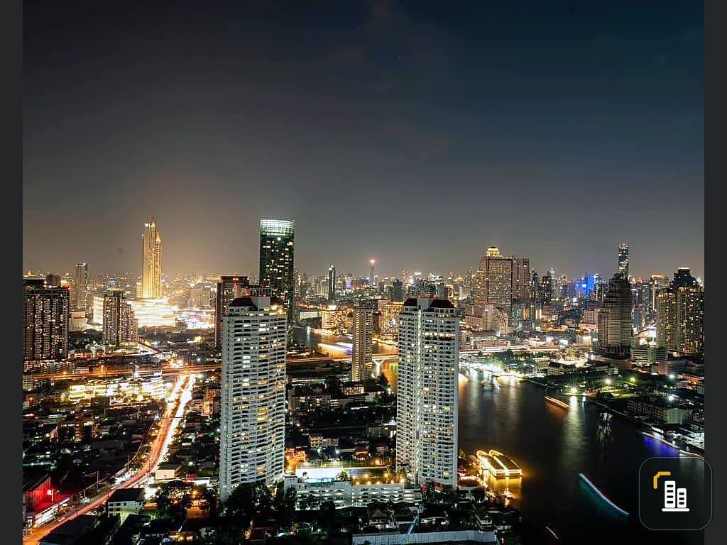 Chapter Charoennakhon-Riverside for sale, high floor, extremely beautiful river and city view, fully furnished, hurry and reserve now.