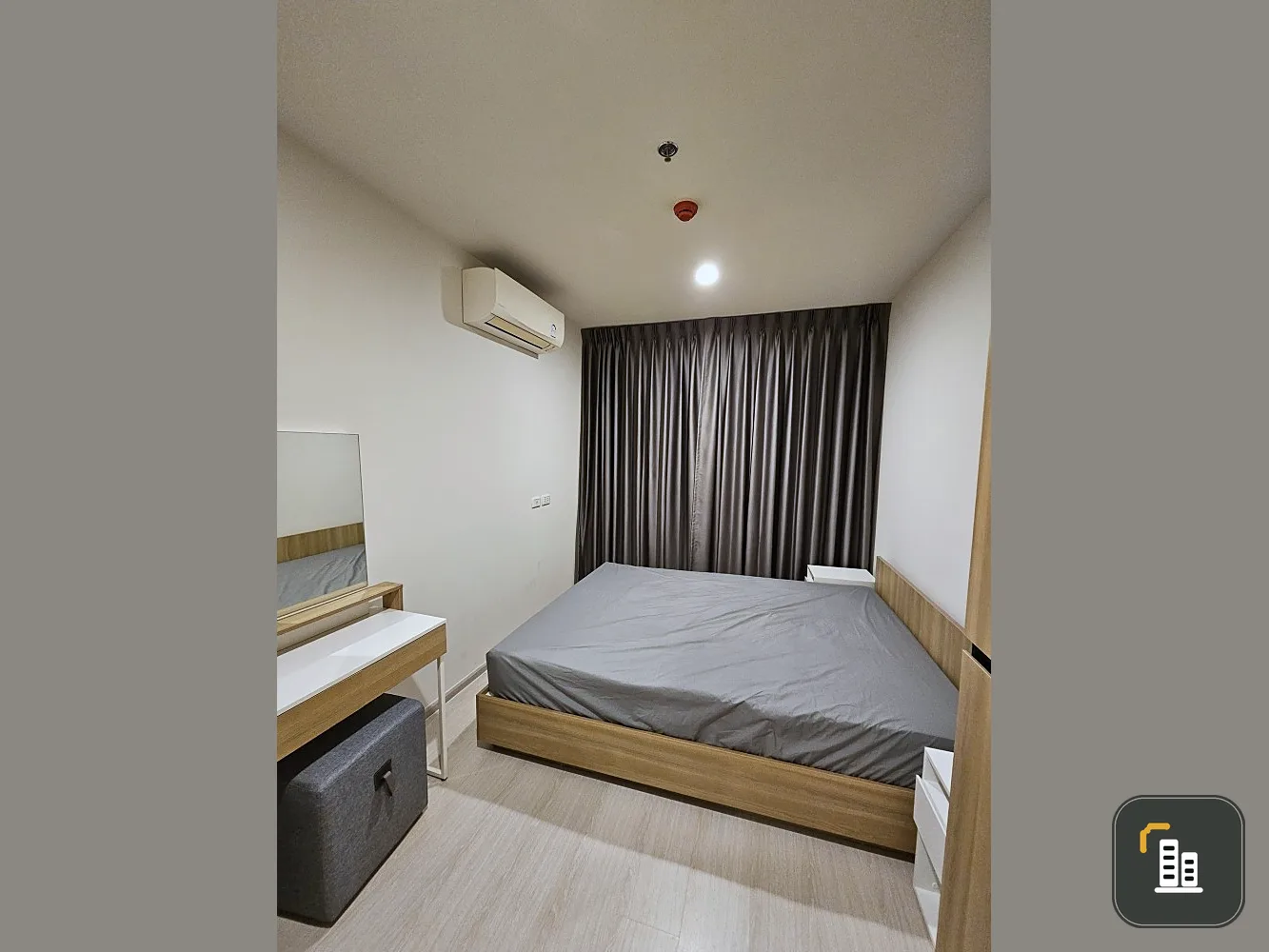 For rent: NUE Noble Chaengwattana, good view, no buildings blocking it, comes with a complete set of electrical appliances. You can reserve first, get