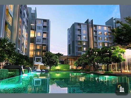 Condo for sale The Key Phaholyothin 34, corner room, very private, very good location, convenient travel, hurry, urgent.