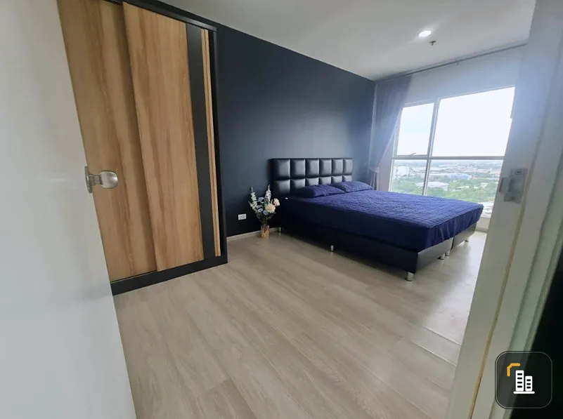 For rent: Condo Aspire Rattanathibet, high floor, corner room with privacy, open view, don't wait, book now.