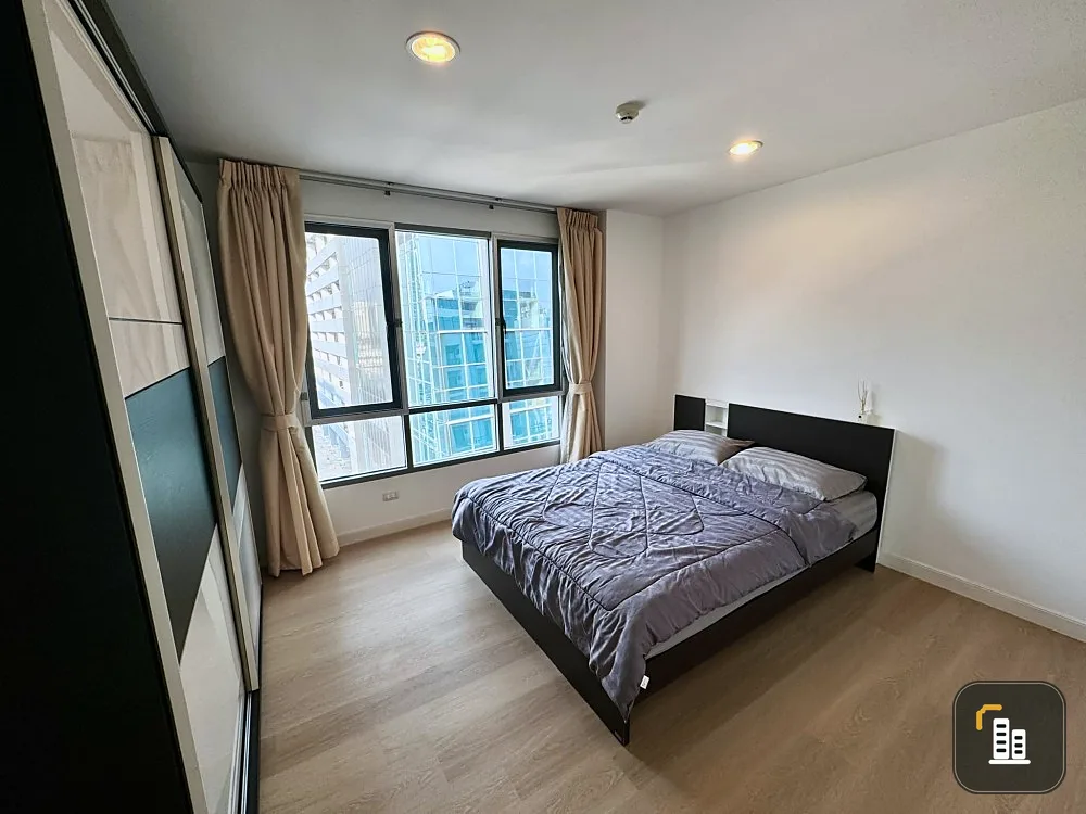 For rent!! Silk Condo Sanam Pao, 7th floor, beautiful room, newly renovated, central location, ready to move in, book now!!
