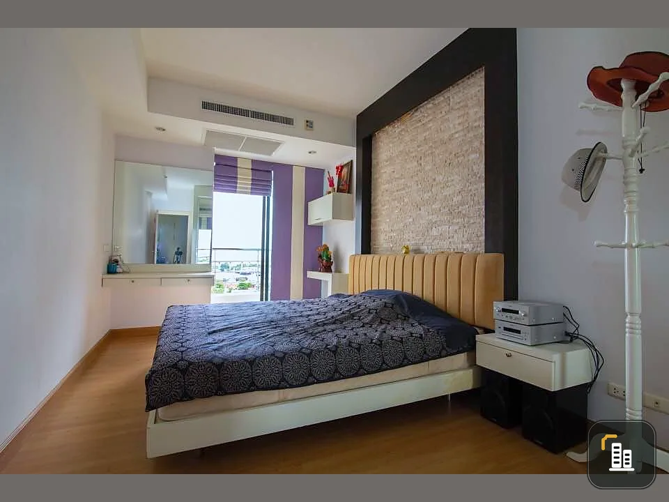 Condo for sale, Supalai Casa Riva, high view, not blocked, decorated, ready to move in, friendly price, reserve quickly.