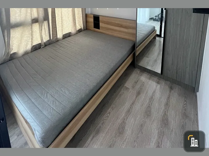 Urgent sale or rent, Condo Kensington Sukhumvit-Theparak, separate room, 8th floor, Palm Island Mall view, good price, book now.