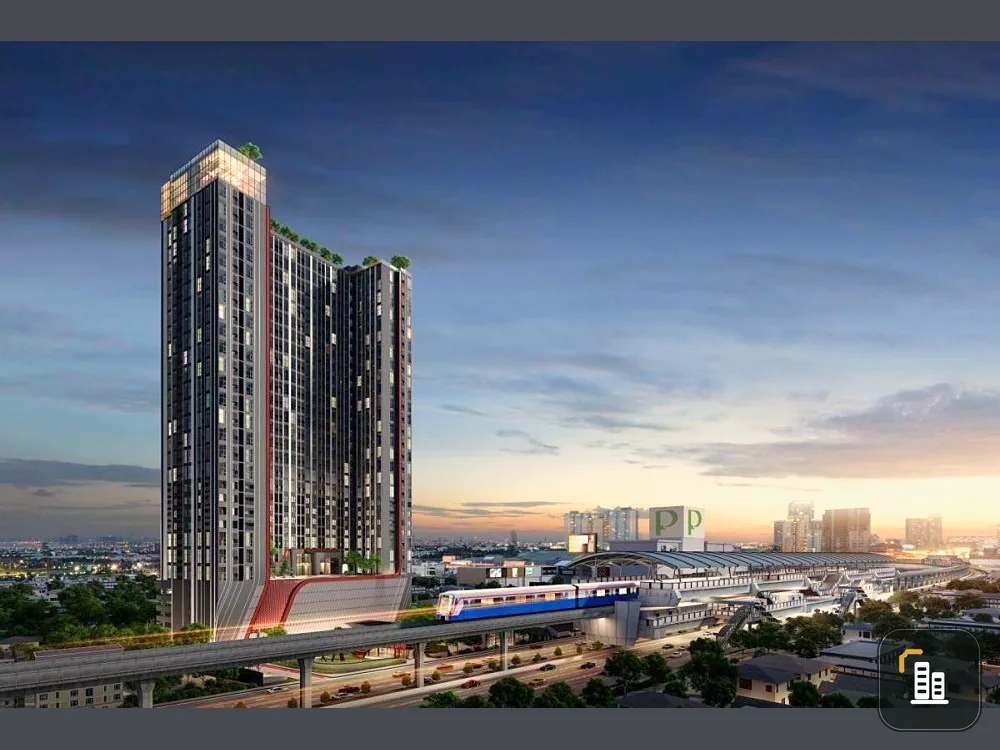 Down payment sale Origin Plug & Play Nonthaburi Station, corner room, private, with built-in kitchen, reserve now!