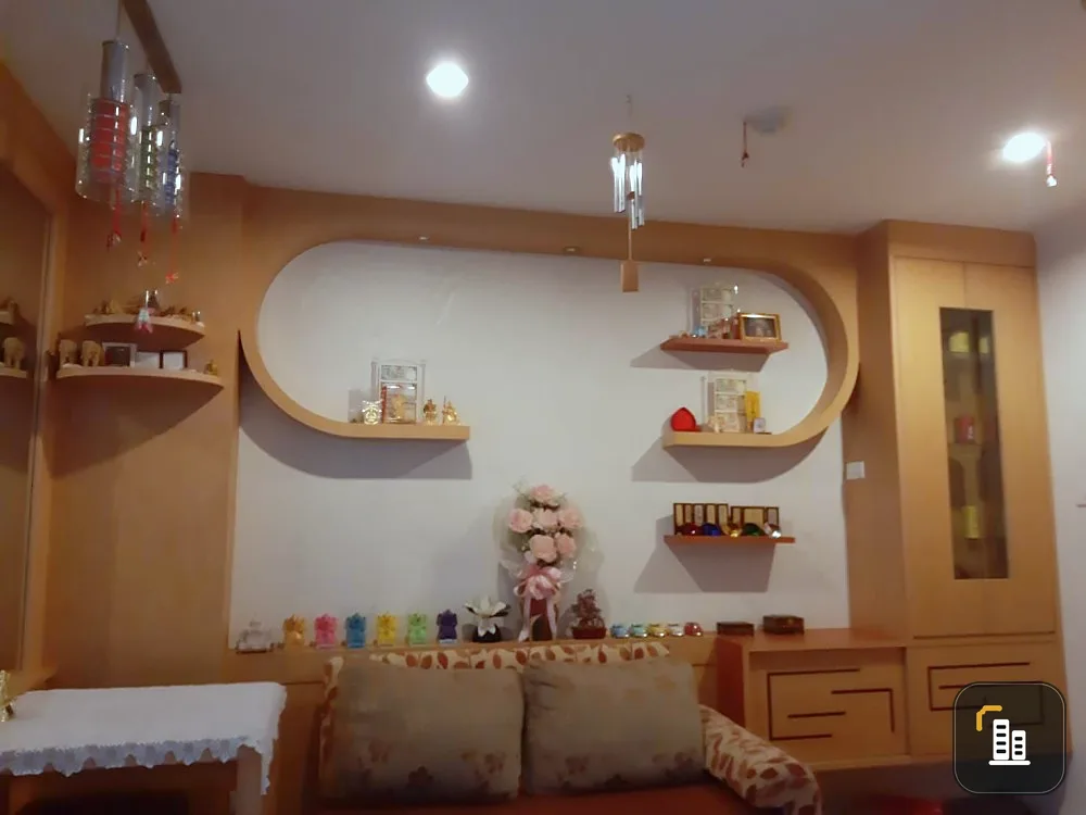 Condo for sale, Lumpini Ville Ram Intra - Lak Si, 11th floor, nice built-in room, fully furnished, don't wait.