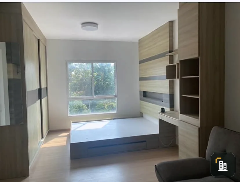 Condo for sale, Union Charan 3, 3rd floor, not very high, bright and comfortable room, fully furnished, reserve now.