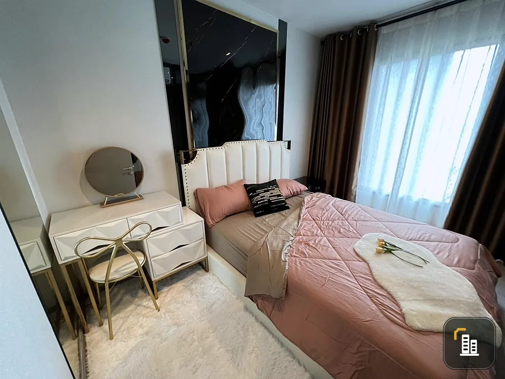 For sale, for rent, Life Asoke Rama 9, nice decorated room. Well built, complete here. I can tell you that you mustn't miss it.
