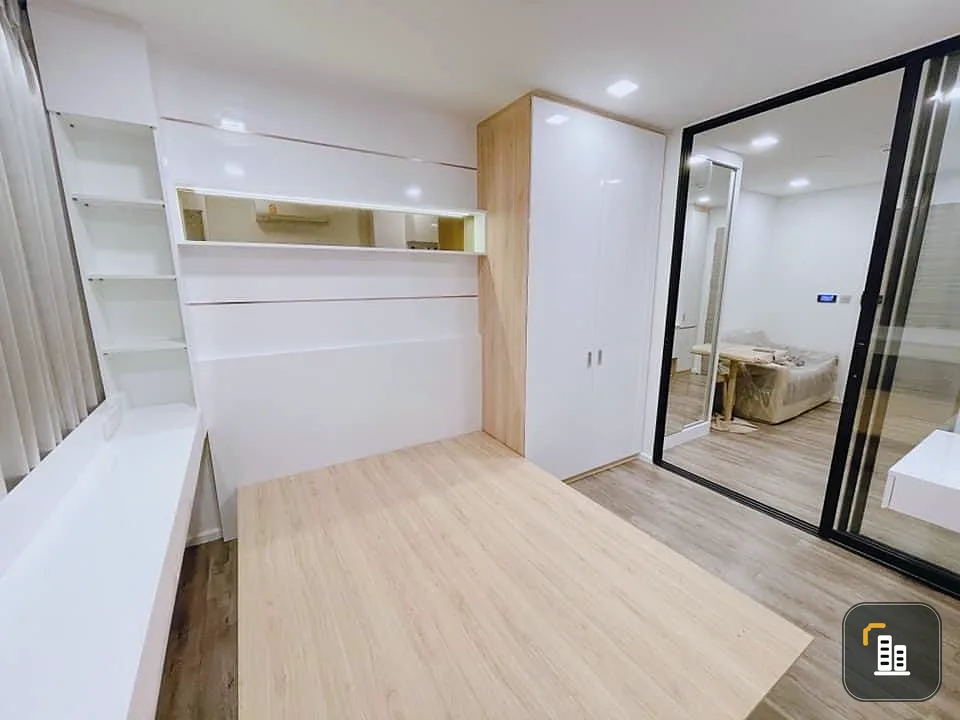 Urgent sale!! Condo Atmoz Ratchada-Huai Khwang, 5th floor, Building A, garden view room + swimming pool, good price, book now!!
