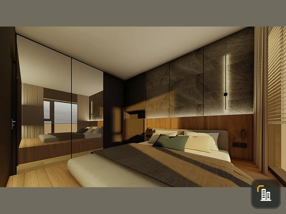For sale Life Asoke Hype, decorated room, ready to move in, 26th floor, Makkasan Park view. Come and own it quickly, don't wait.