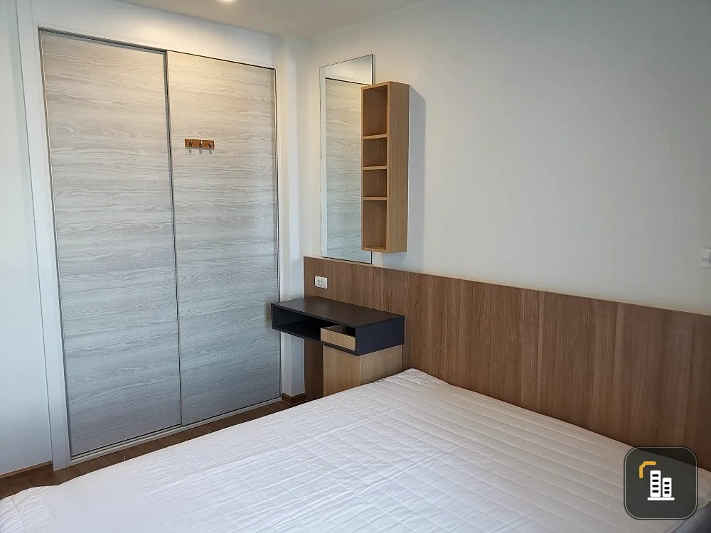 Urgent sale, Condo U Delight @ Hua Mak Station. The room is ready to move in. Complete in one place It's good to buy your own garage, it's a great inv