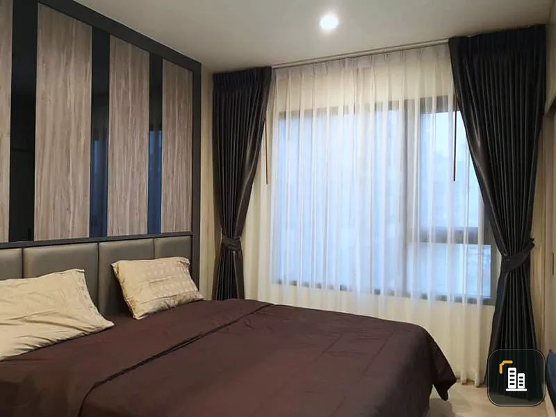 Urgent. Condo for rent Life Asoke, complete facilities!! Near MRT Petchburi, new room, ready to move in