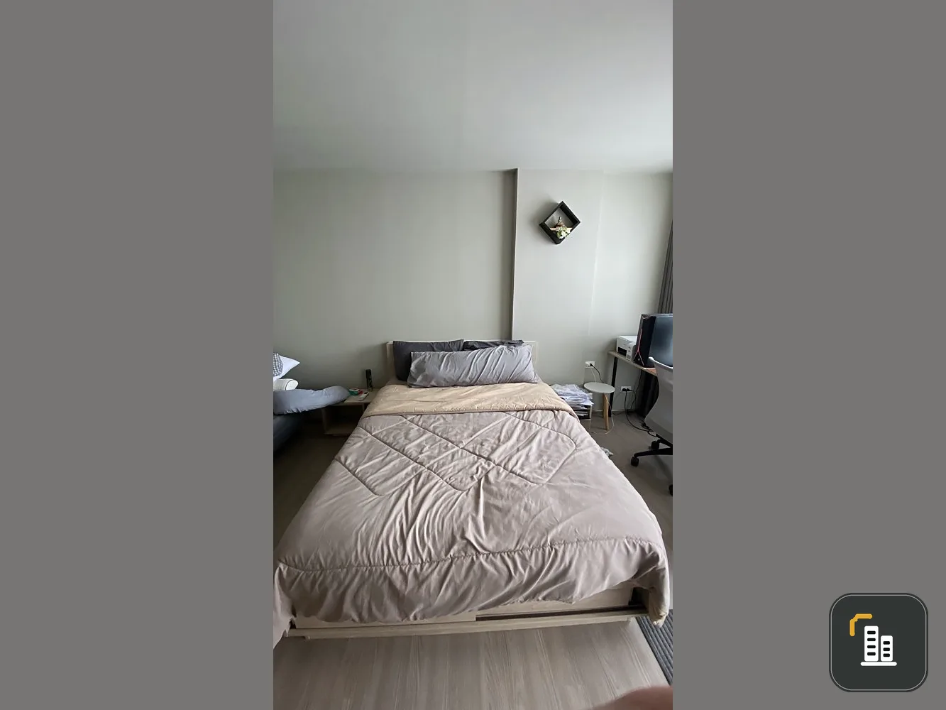 For rent!! Condo Case Pana, 8th floor, Building B, fully furnished, ready to move in, hurry up and book now!!