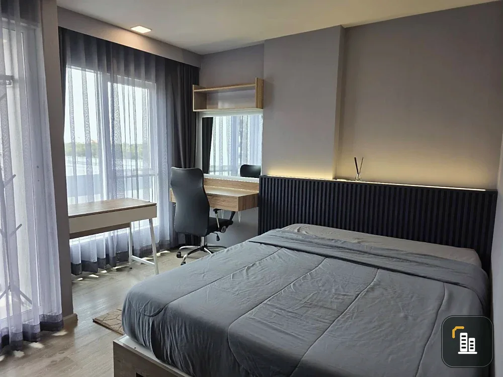 For rent!! Cave Town Island, 6th floor, Building G, corner unit, beautiful room, fully furnished, ready to move in. Don't miss out!!