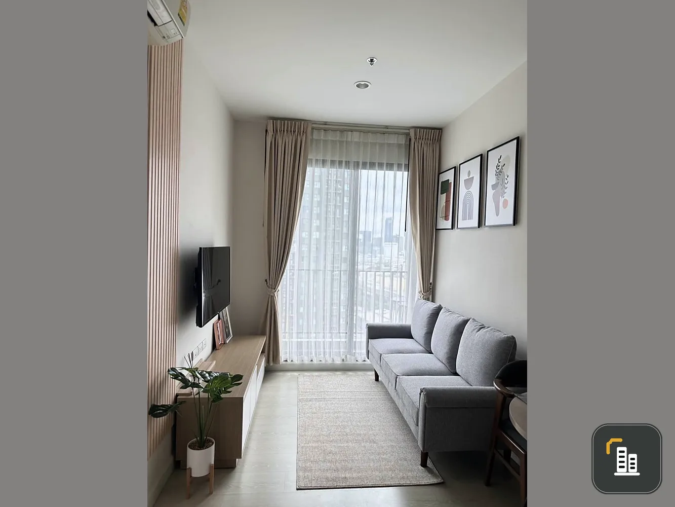 For sale: The Niche Pride Thonglor - Phetchaburi, complete furniture and electrical appliances, fully furnished, book now.