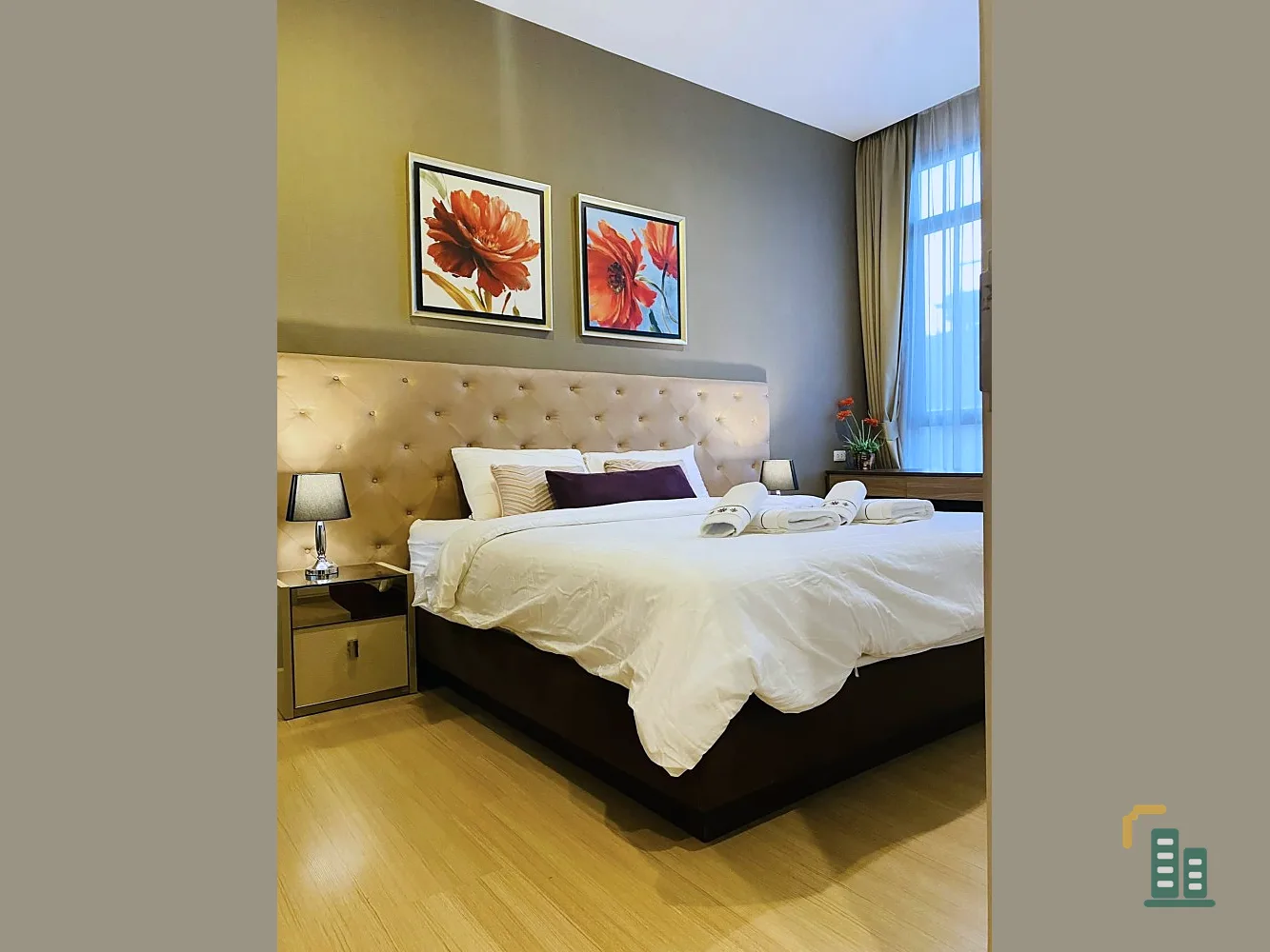 For rent sell The Capital Ekamai-Thonglor,high floor,spacious room,beautifully decorated, worth living in. If you don't book, you'll really miss out.