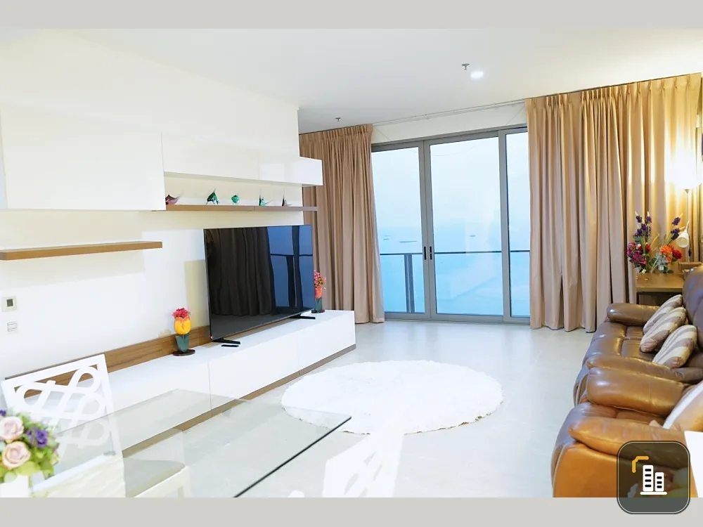 Condo for rent, Northpoint (North Pattaya), spacious room, beautifully decorated, sea view, don't miss it, book now.