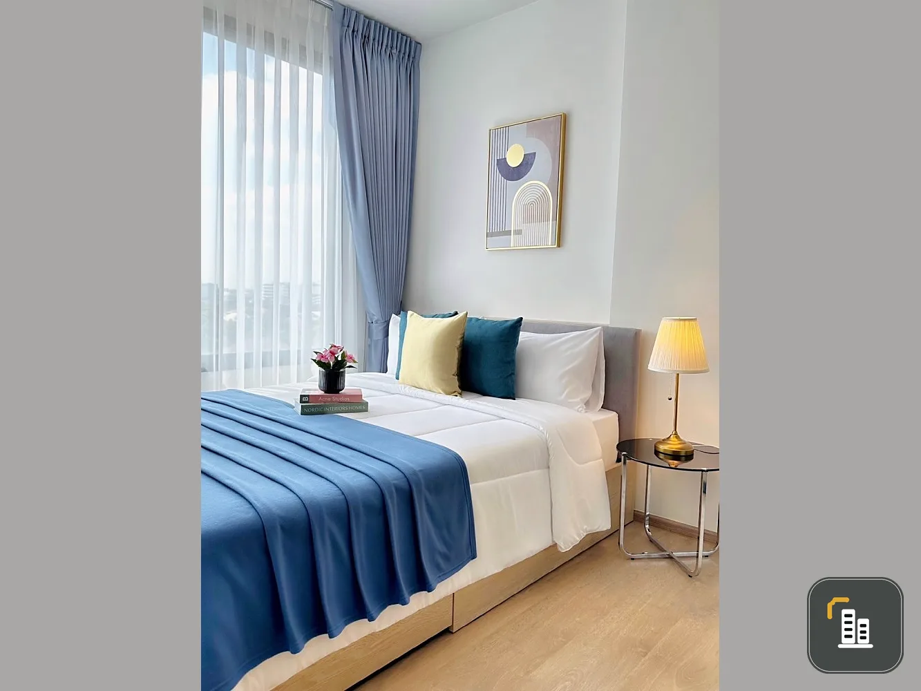 rent or sale!! Condo Chewathai Kaset Nawamin, beautiful room, never rented, brand new room, ready to move in, book now!!