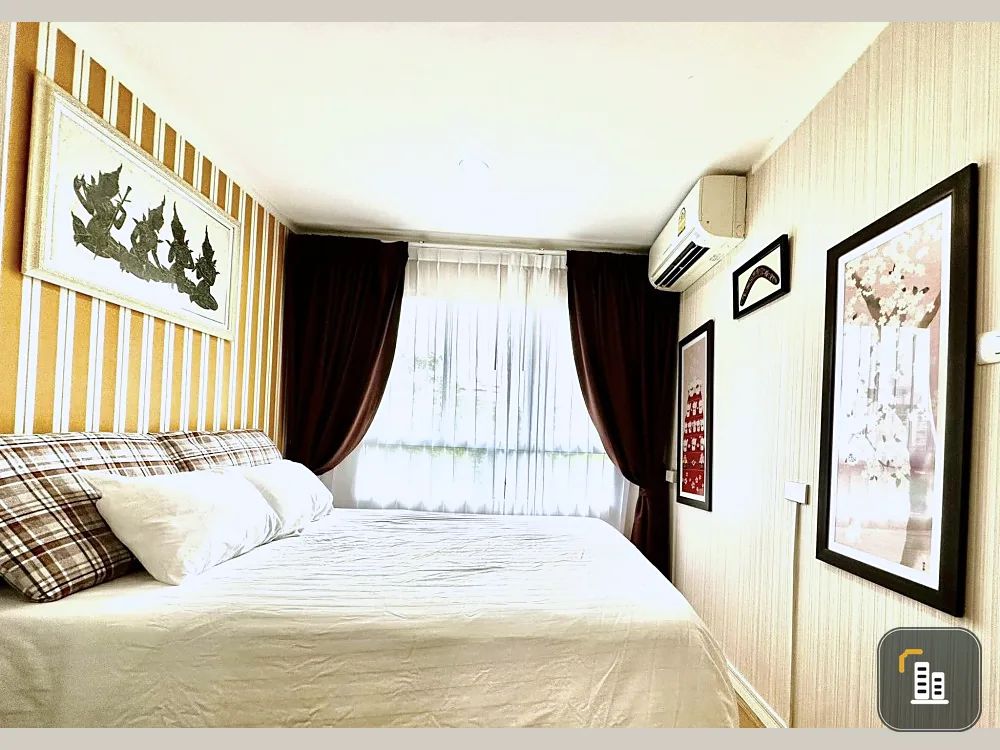 For rent Lumpini Ville Sukhumvit 109 - Bearing, decorated and ready to move in. Complete in one place Hurry and reserve before you miss out.