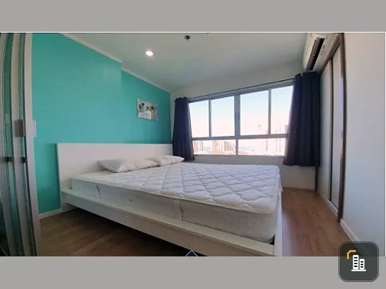 For rent: Lumpini Ville Naklua - Wongamat (North Pattaya), sea view and swimming pool. Bright blue room, ready to move in