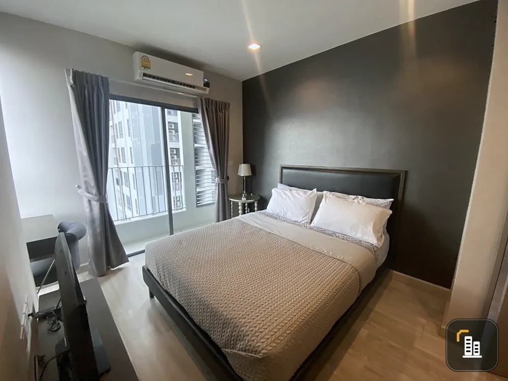 For rent!! Condo Ideo Mobi Sukhumvit 11th floor, Building A, fully furnished, ready to move in. Don't miss it!!