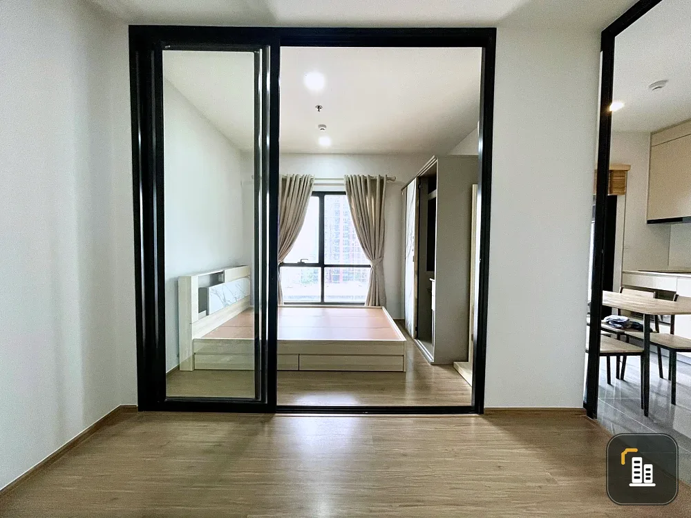 Condo for sale, Matrix Rama 9-Ramkhamhaeng, not very high floor, separate rooms, animal lovers, don't miss out, hurry and book now.